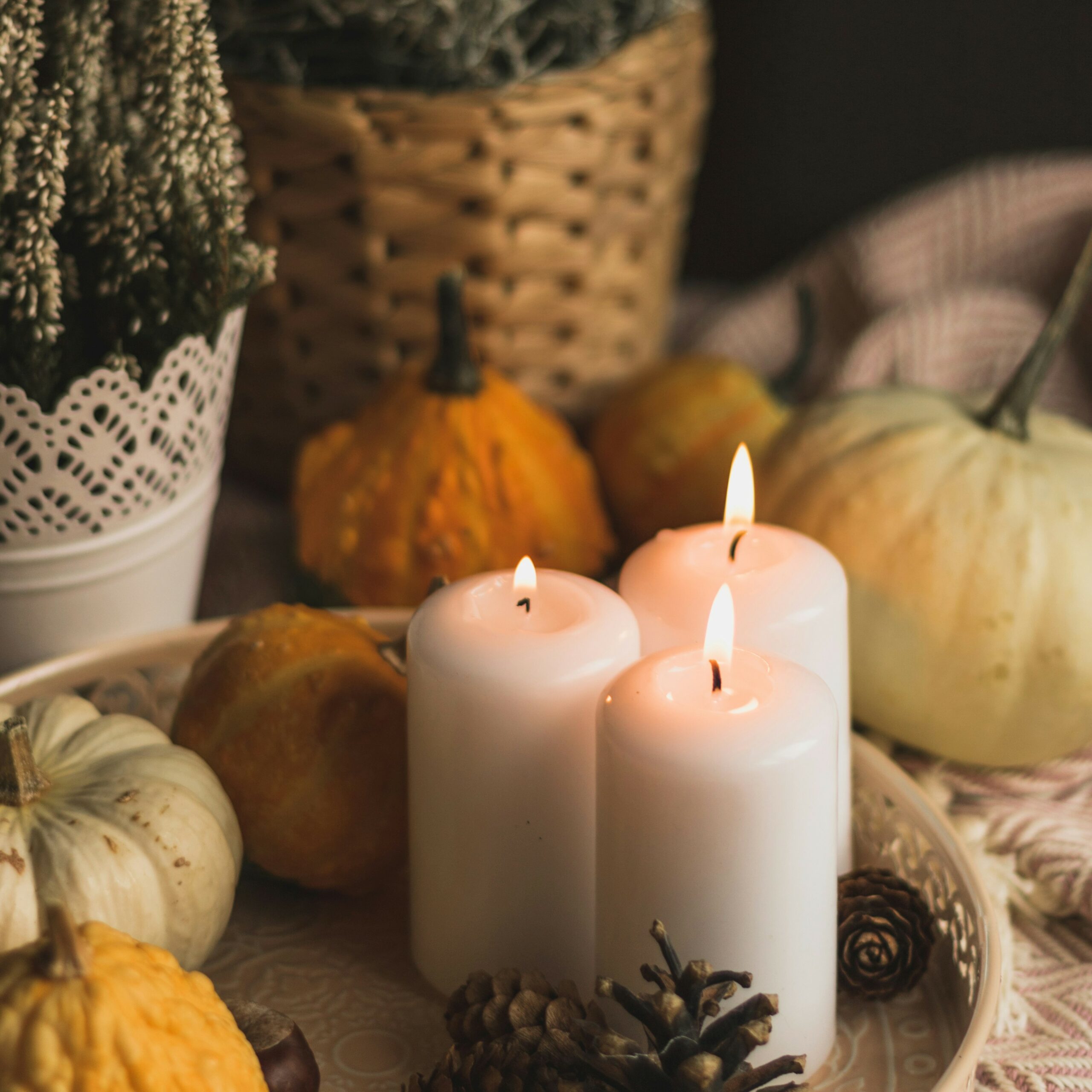 cozy fall decor