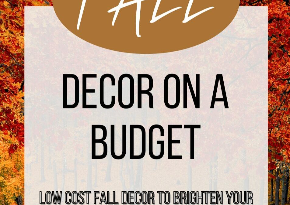 The Best Fall Decor On A Budget